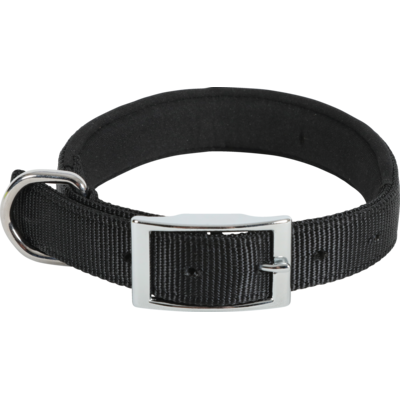 Obroża nylon KOMFORT 40 cm/20 mm kol. czarny ZOLUX