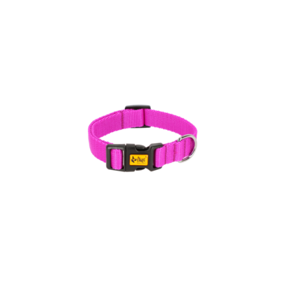Obroża regulowana ENERGY 2,5 x 55 cm (31-49) różowa