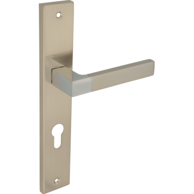 Klamka AMB TIAGRA 72 WKL nikiel/chrom