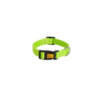 Obroża regulowana ENERGY 2,5 x 55 cm (31-49) zielona