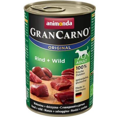 Grancarno 400 g wołowina + dziczyzna ANIMONDA dla psa