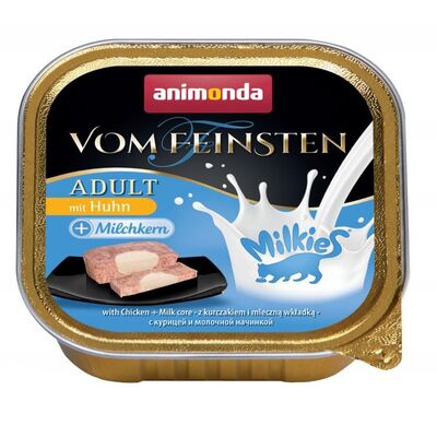 Karma dla kota Vom Feinsten MILKIES kurczak + farsz śmietankowy 100 g ANIMONDA