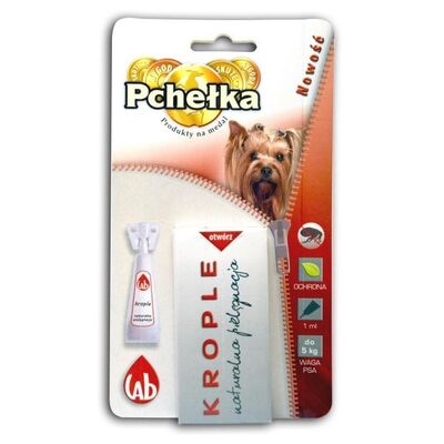 Krople pies odstraszające 1 ml do 5 kg PCHEŁKA