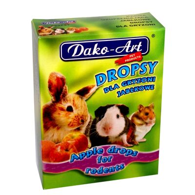 Dropsy jabłkowe Dako-Art 75 g pokarm dla gryzoni królików