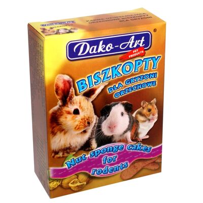 Biszkopty dla gryzoni orzechowe 50 g