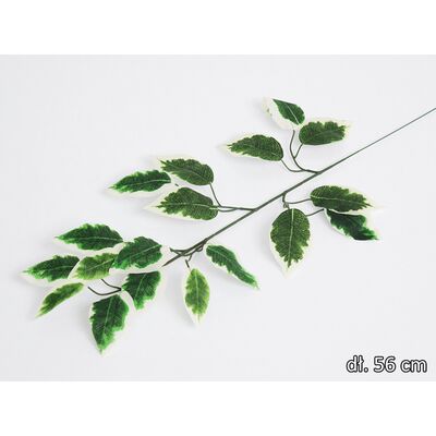 Liść fikusa gałązka 56 cm
