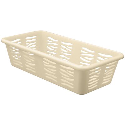 Koszyk zebra 25 x 15,8 x 8,1 cm krem