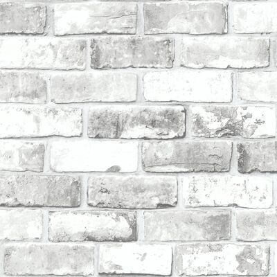 Tapeta papierowa Ugepa biało-szara