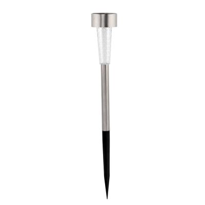 Lampa solarna srebrna