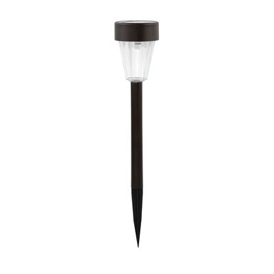 Lampa solarna 32 cm czarna