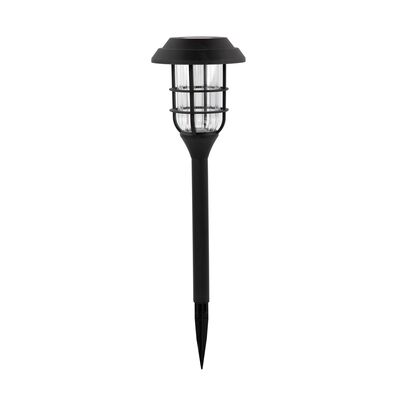 Lampa solarna Retro czarna 43,5 cm