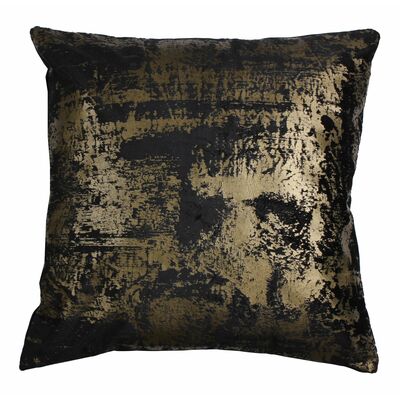 Poszewka KARARRA 45 x 45 cm czarna