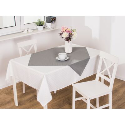 Obrus MIGOT 85 x 85 cm jasnoszary