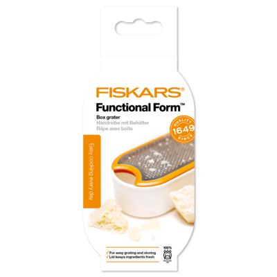 Tarka Functional Form z pojemnikiem czarna Fiskars