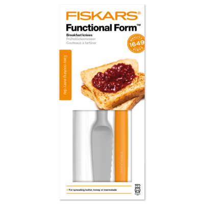 Zestaw 3 noży do smarowania Fiskars