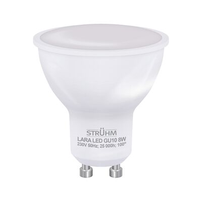 Żarówka z diodami LARA LED GU10 8W NW STRÜHM