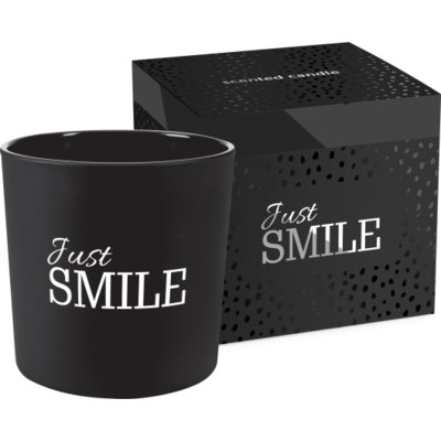 Świeca zapachowa w szkle SN100m-274 just smile BISPOL