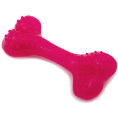 Zabawka dental bone 8,5 cm różowy Comfy