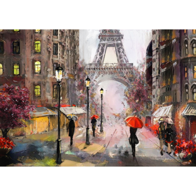 Obraz 100 x 70 cm Paryż