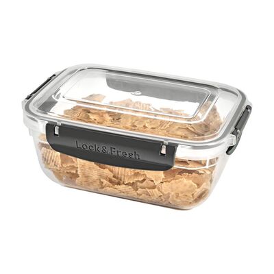 Pojemnik Lock Fresh 19,9 x 14,4 x 9 cm 1,4 l antracyt