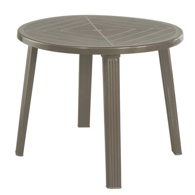 Stół okrągły 90 cm cappucino