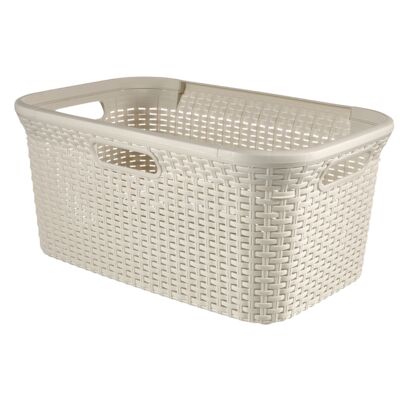 Kosz do magla Style Kremowy 45L