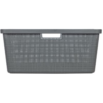 Kosz do magla Jute Ciemny szary 46L