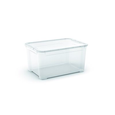 Pojemnik z przykrywką T box transparentny 47 l