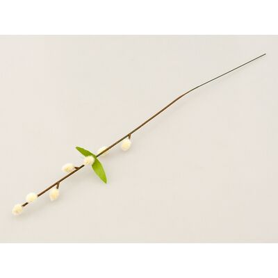 Bazia pojedyncza 40 cm kremowa