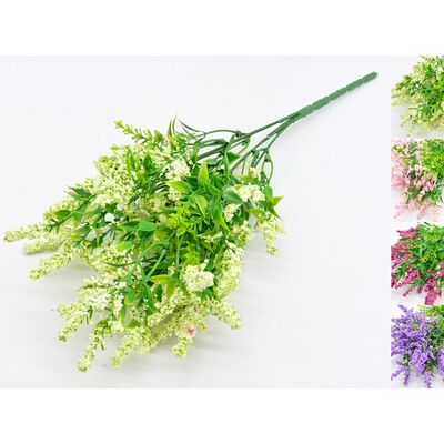 Wrzos gałązka mix kolorów 34 cm