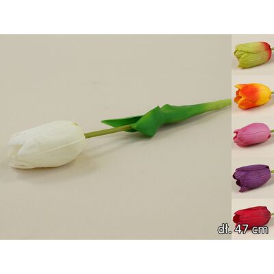 Tulipan pojedynczy gumowany 47 cm