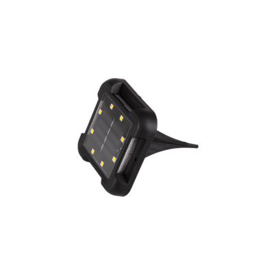 Dysk solarny LED 11 x 11 cm czarny