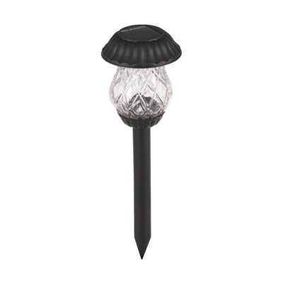 Lampa solarna LED czarna