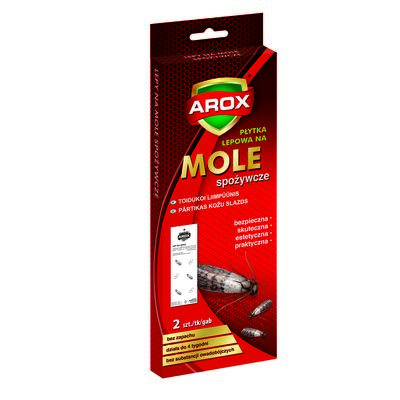 Płytka na mole spożywcze 2 sztuki Arox