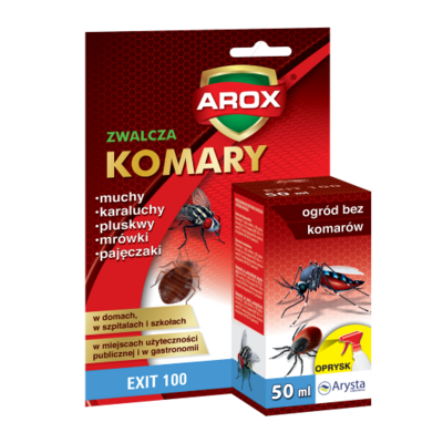 Środek przeciw komarom 50 ml EXIT 100EC Arox