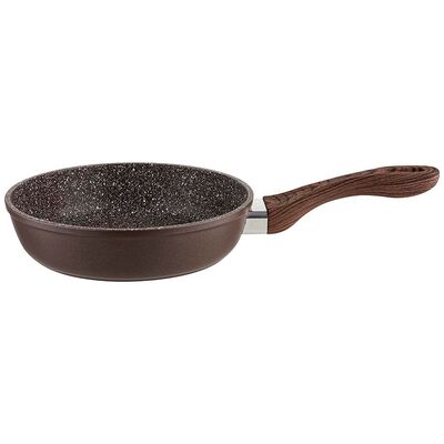 Patelnia aluminiowa MORENO 20 cm brązowy
