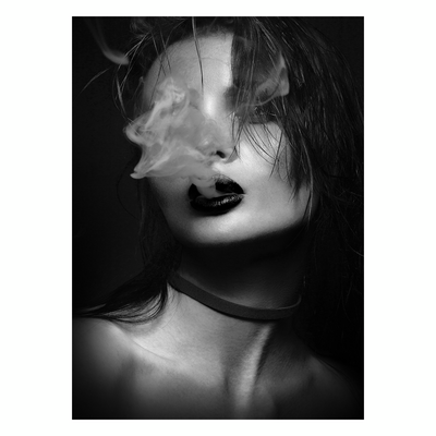Obraz CANVAS SILVER 70 x 100 cm ST654 SMOKE