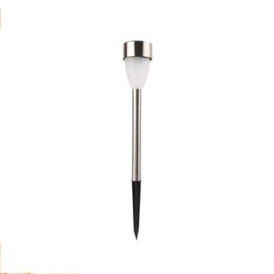Lampa solarna 5,5 x 5,5 x 36,5 cm srebrna