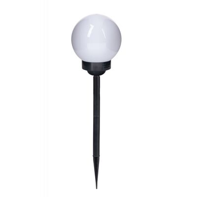 Lampa ogrodowa solarna 15 cm czarna