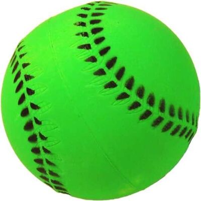 Piłka 72 mm baseball zielona