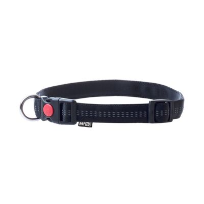 Obroża Soft Style czarny odblask L 2,0cm