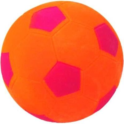 Piłka 90 mm football pomarańczowa