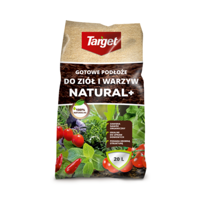 Gotowe podłoże do ziół i warzyw natura+ 20 l Target