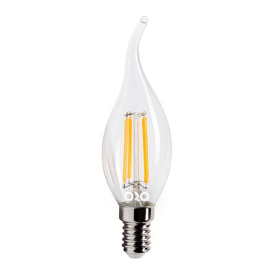Żarówka LED ORO-E14-C35-FL-CLARO-FLAMI-6W-DW