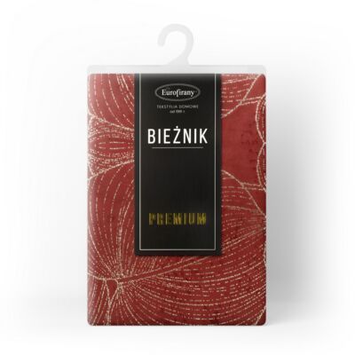 Bieżnik dekoracyjny Blink 35 x 140 cm ceglany