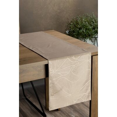 Bieżnik dekoracyjny Velvet Blink 35 x 180 cm beżowy
