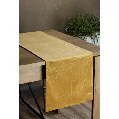 Bieżnik dekoracyjny Blink 35 x 140 cm złoty