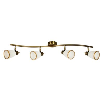 Lampa sufitowa REGENT 4 x 40 W G9 patyna