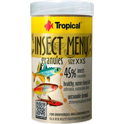 Pokarm dla ryb Insect Menu granules XXS 250 ml 160 g