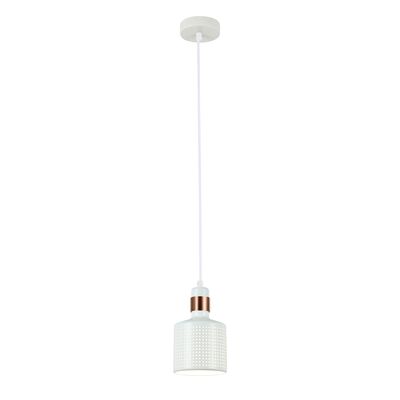 Lampa wisząca Restenza 1 x E27 40 W biała